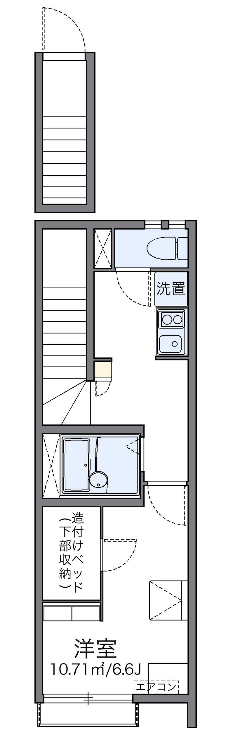 レオネクスト稲西 間取図