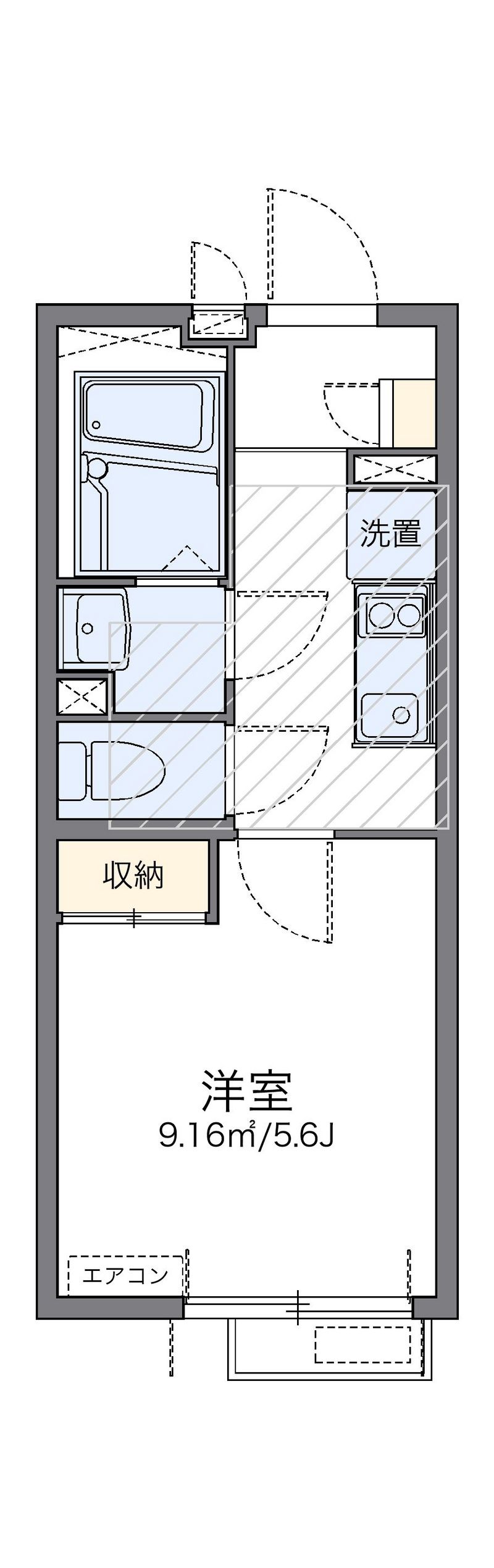レオネクストパールシティ 間取図
