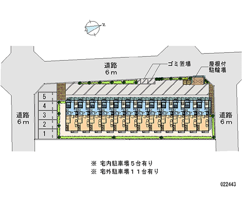 22443 bãi đậu xe hàng tháng