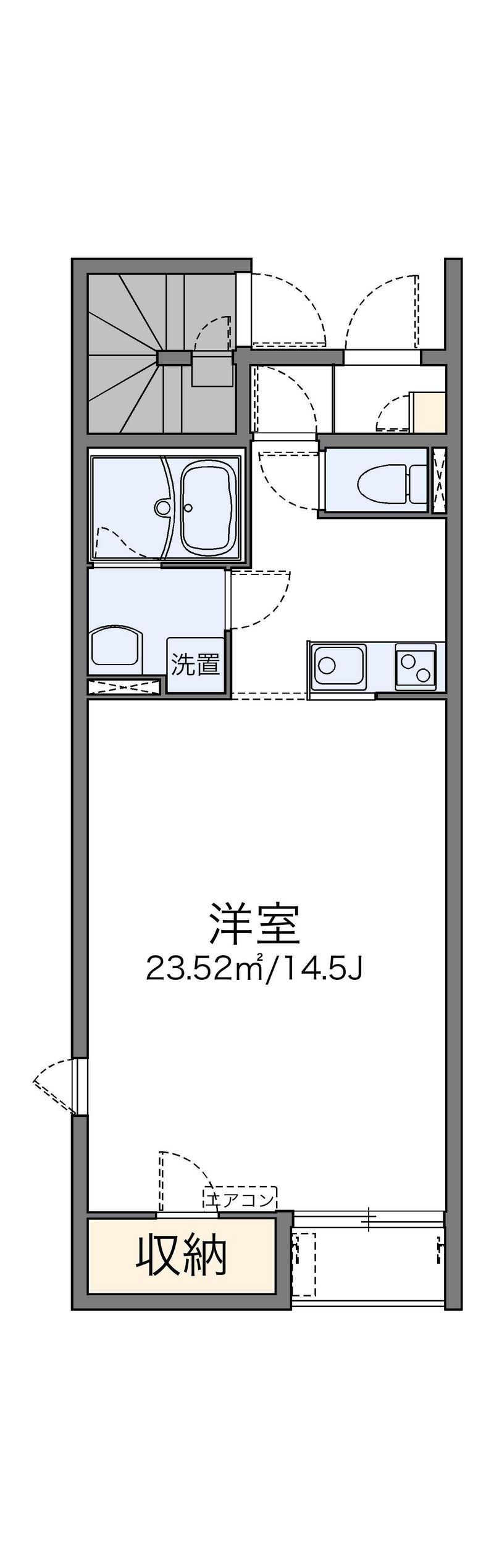 レオネクストＥＡＳＴ 間取図