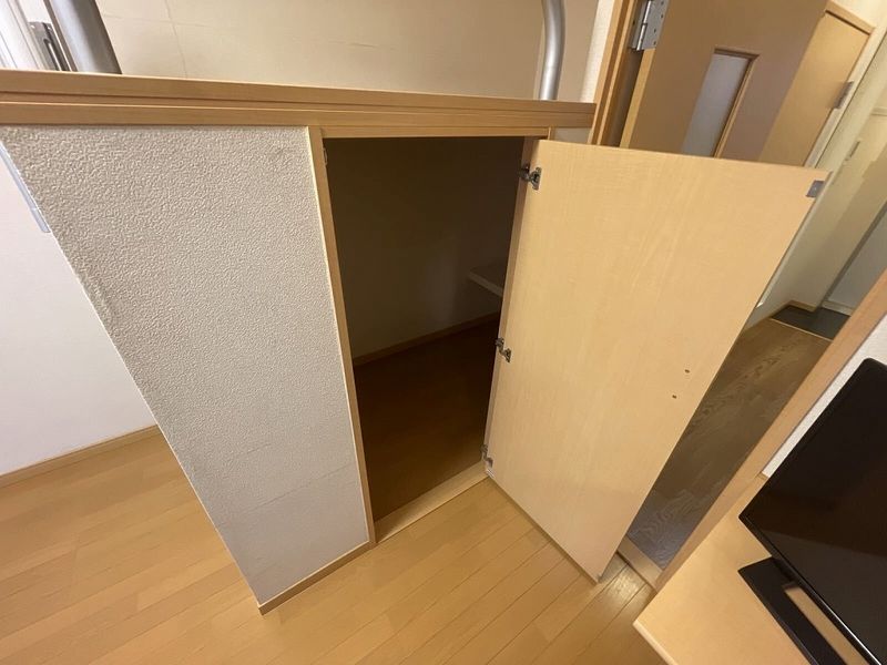 レオパレスダックス 収納