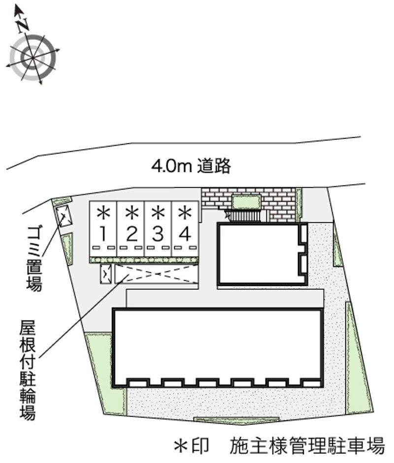 レオネクストＩＮＡＧＩ 配置図
