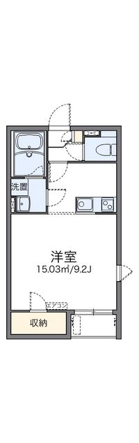 レオネクスト東八　エコー 間取り図