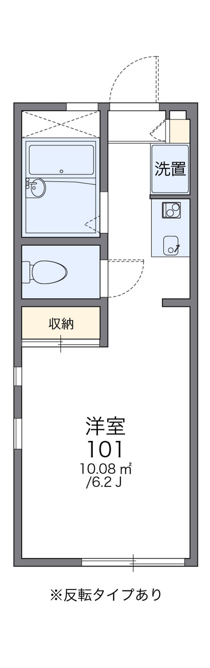 レオパレスエトワール田園調布 間取図