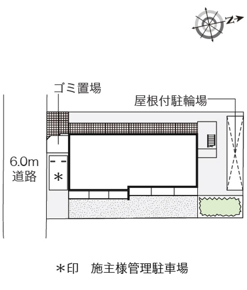 ミランダクレール　西八王子 配置図