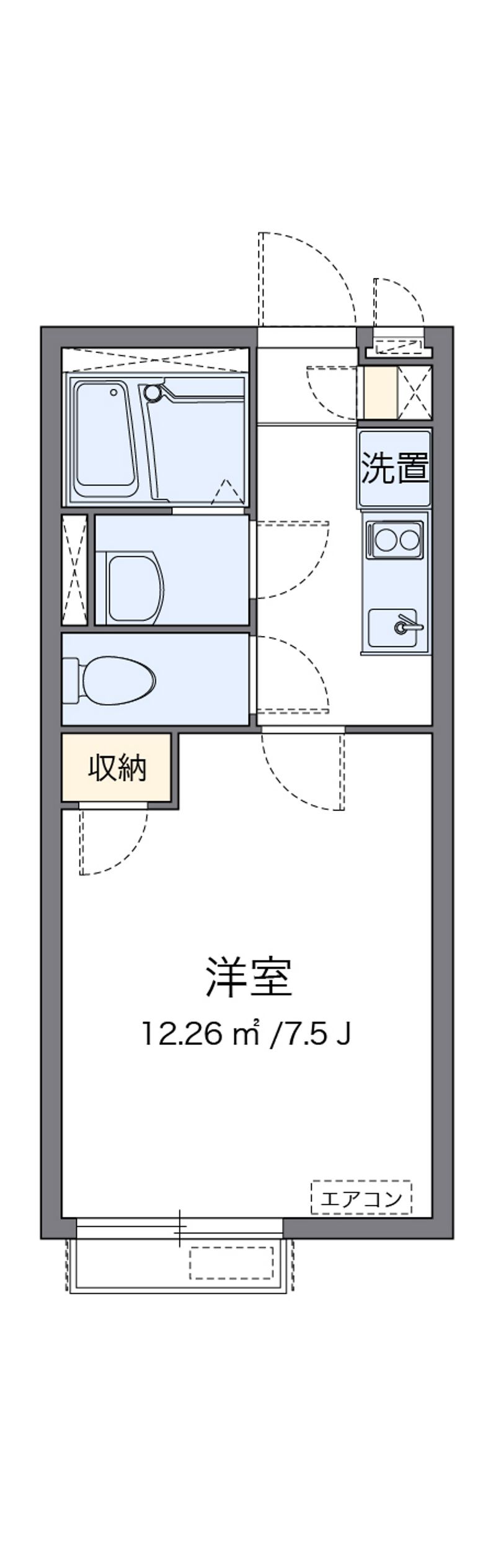 クレイノサンザシ 間取り