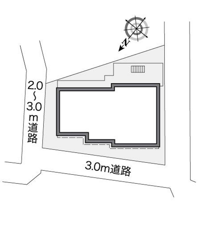 レオパレスカーサフェリス 配置図