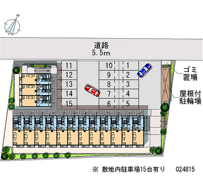 24815 Monthly parking lot