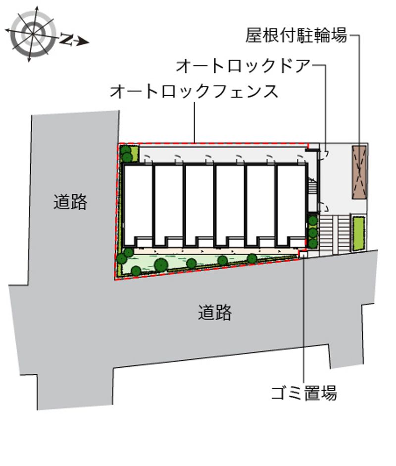 レオネクスト杉並 配置図