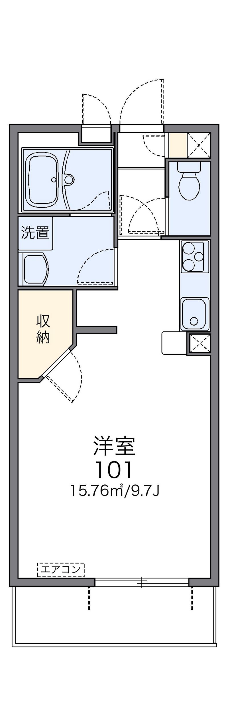 レオネクストレオーネ 間取図