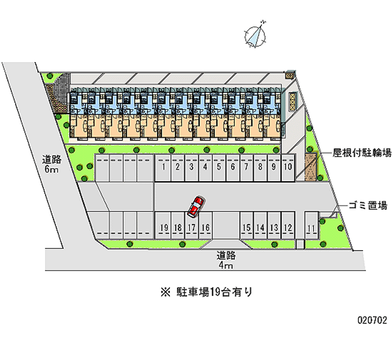 20702月租停车场