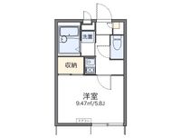 レオパレスグレンツェ木戸 間取り図