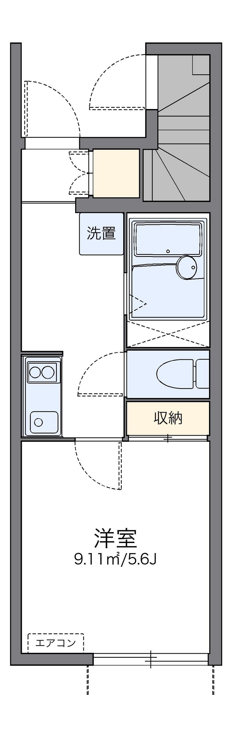 レオネクストはなみずき 間取図
