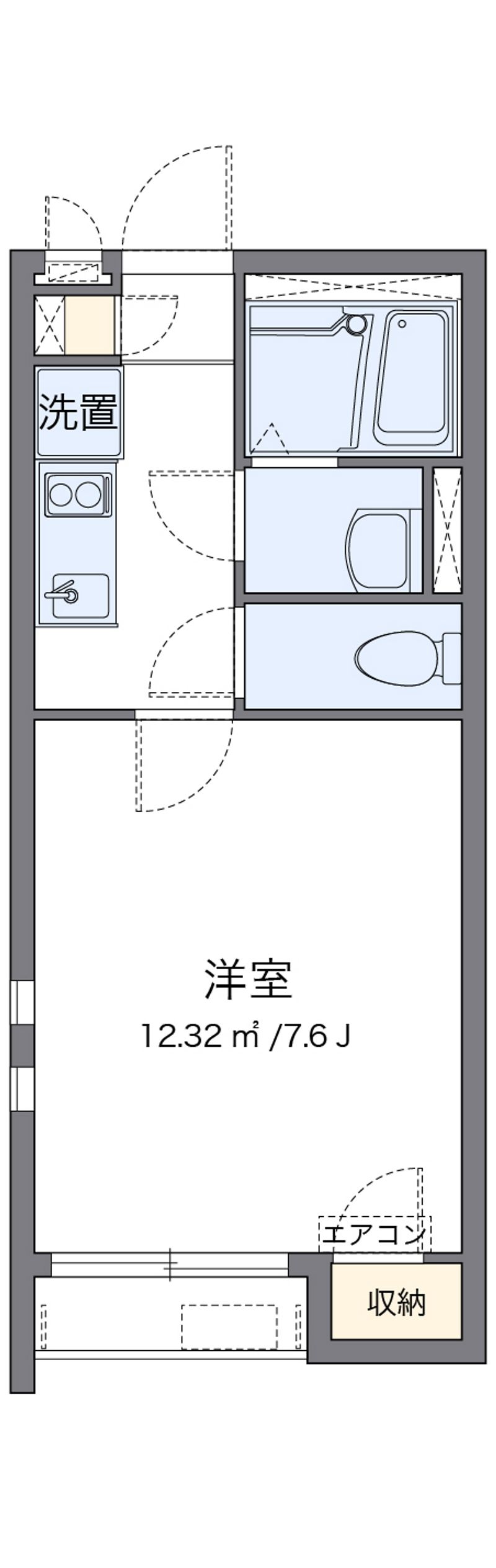 クレイノサンヴィレッジⅡ 間取り