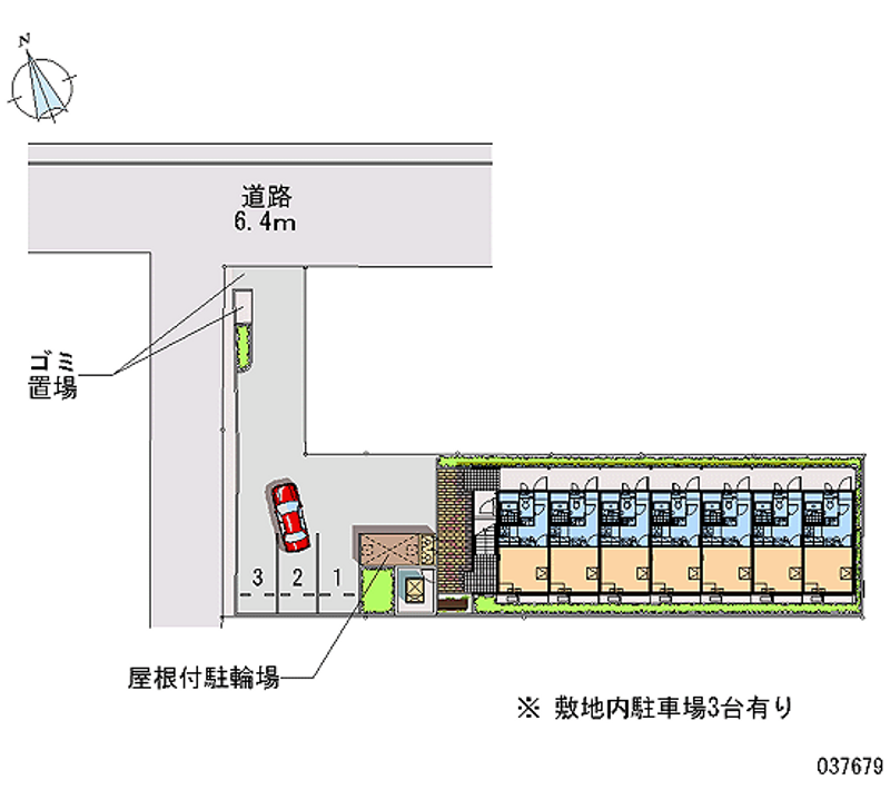 レオパレス三田駅前 月極駐車場