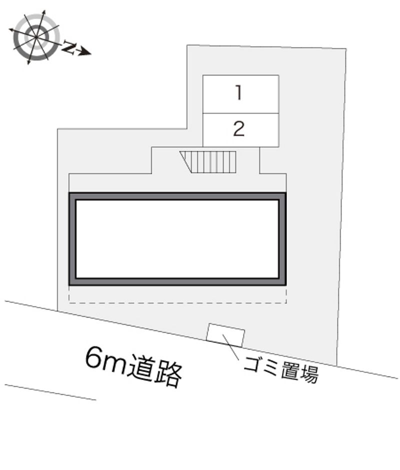 レオパレスＦＩＯＲＥ 配置図
