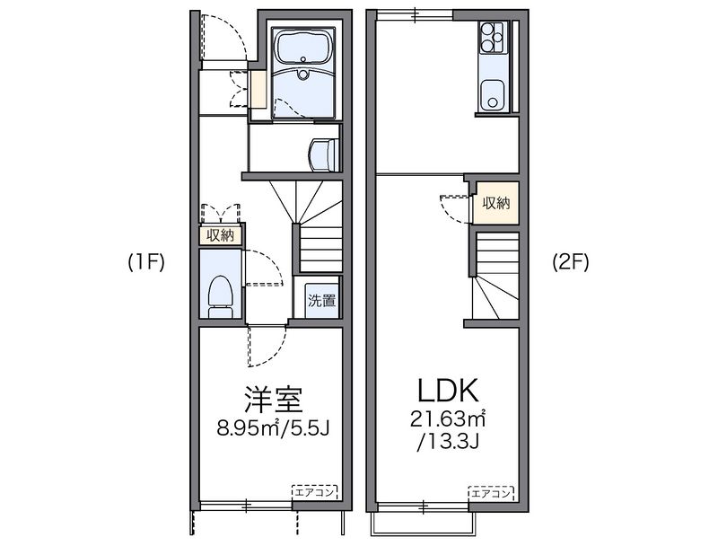 レオネクスト三島 間取図