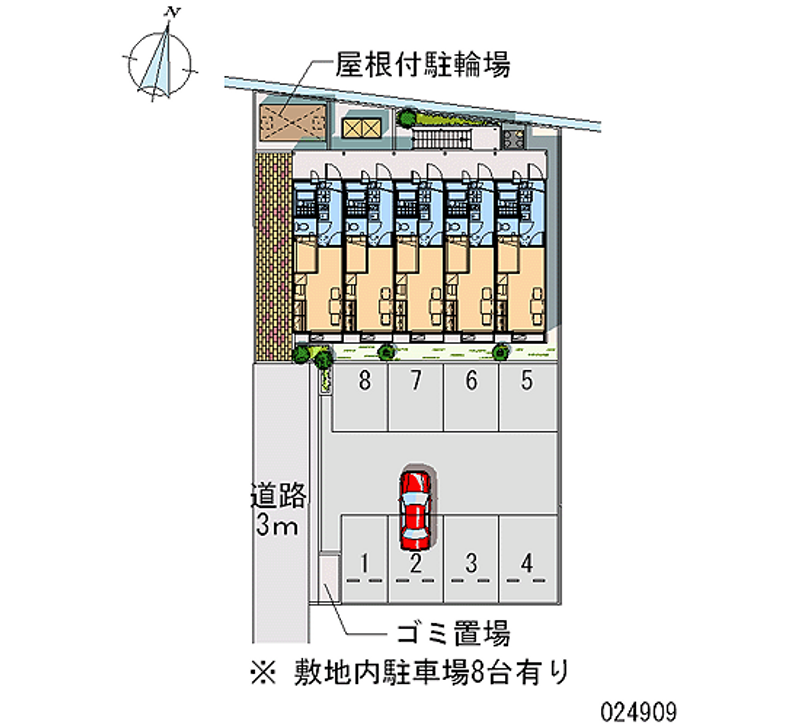 レオパレスＳｅｔｏ 月極駐車場