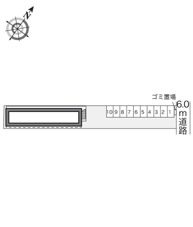 レオパレスＥＣＯ　Ｔｏｗｎ 配置図