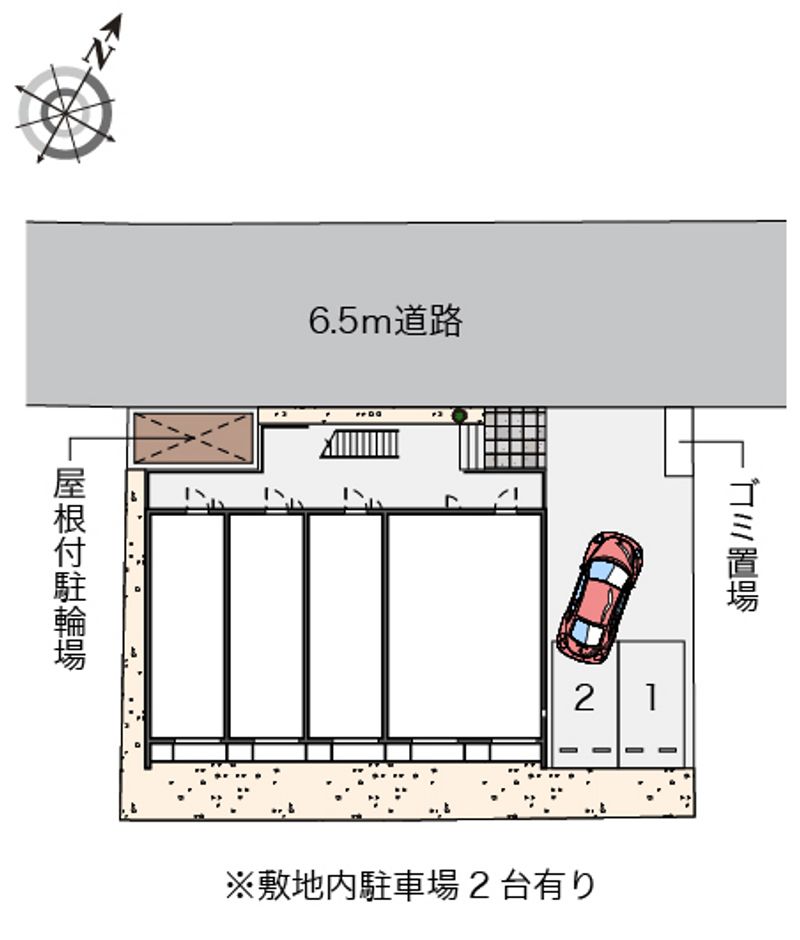 クレイノＩＳＥＤＡ 配置図