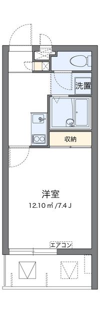 レオネクストアセント小禄 間取り図