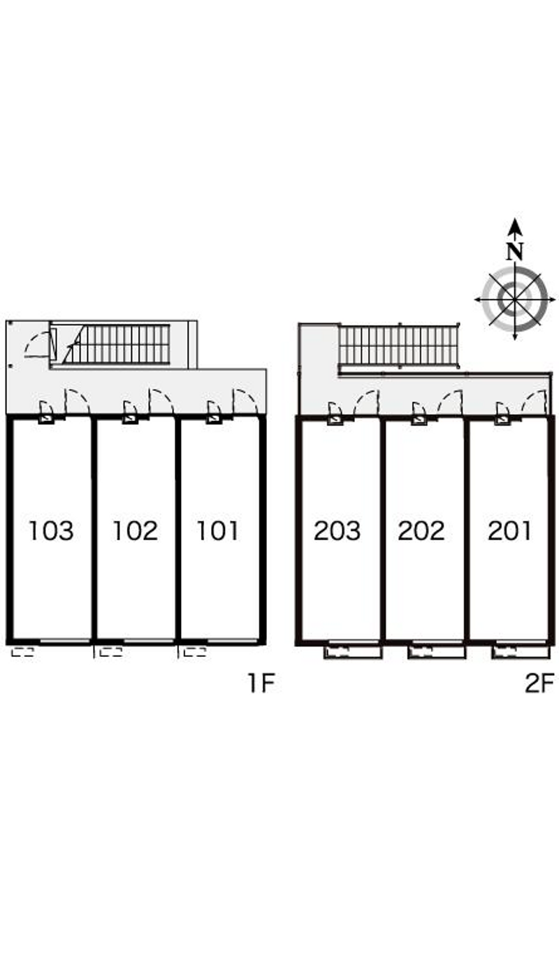 レオパレスメゾンイズミ 間取り配置図