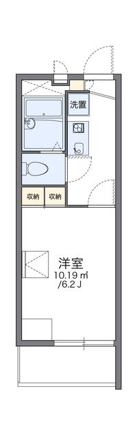 レオパレス原宿 間取り図