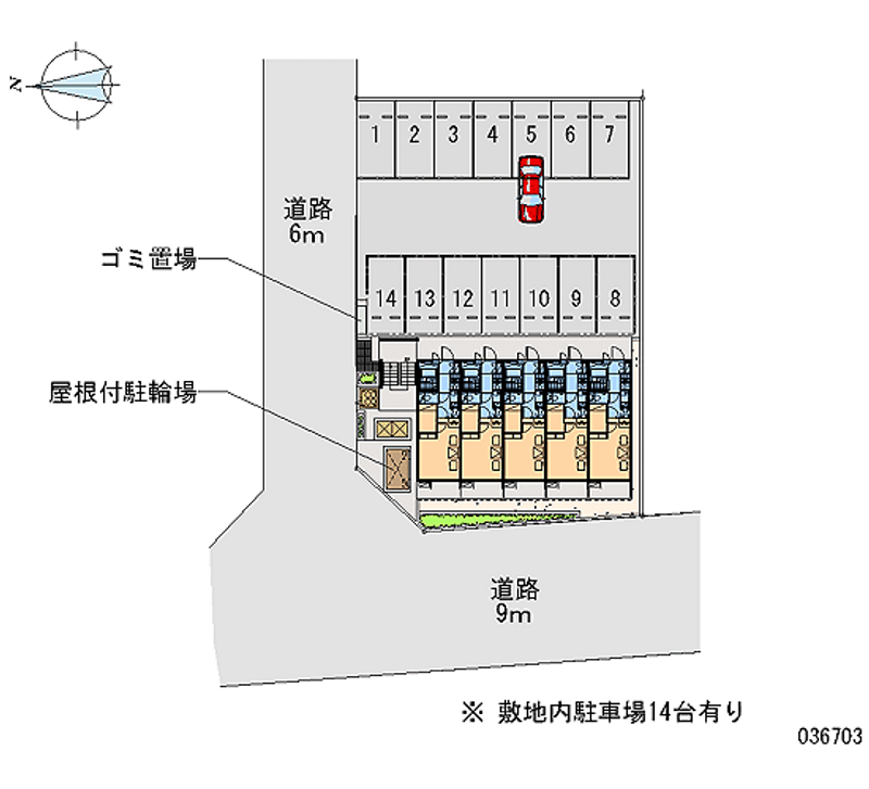 36703月租停車場