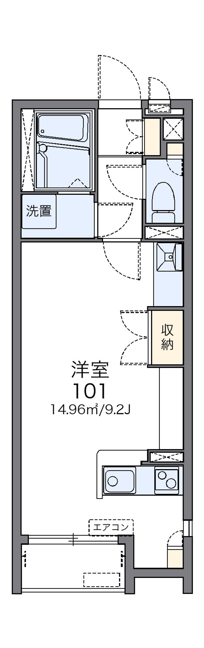レオネクストＮＯＡＨ 間取図