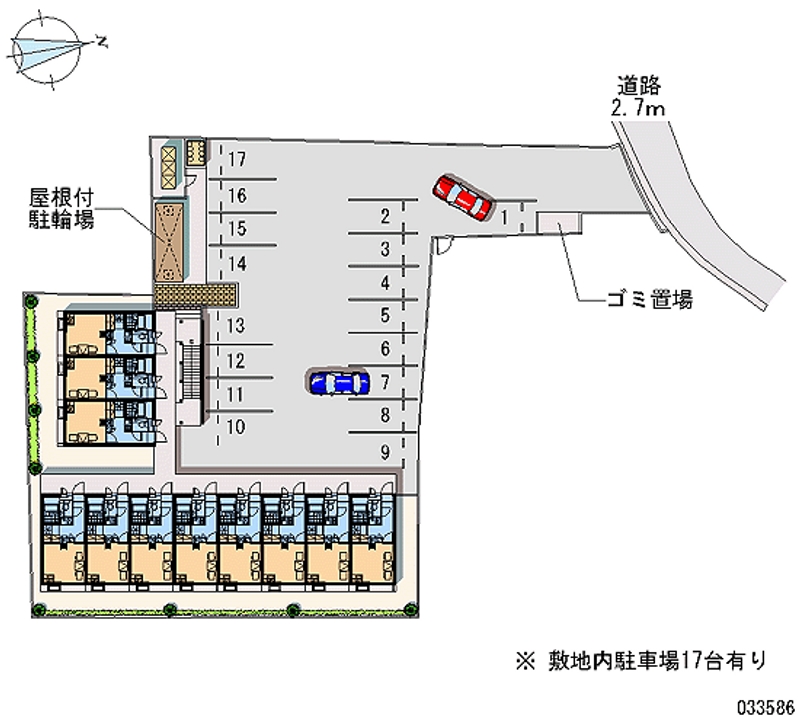 レオパレスＬＴＪ 月極駐車場