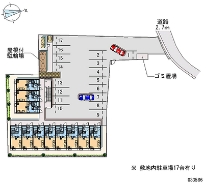 33586 Monthly parking lot