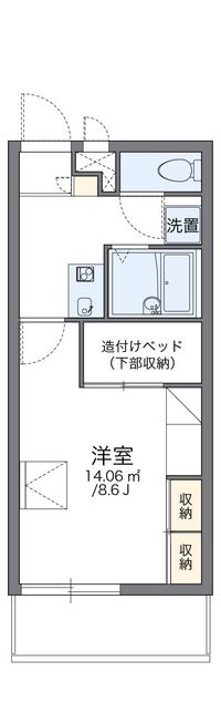 レオパレスＫＥＮＴ 間取り図