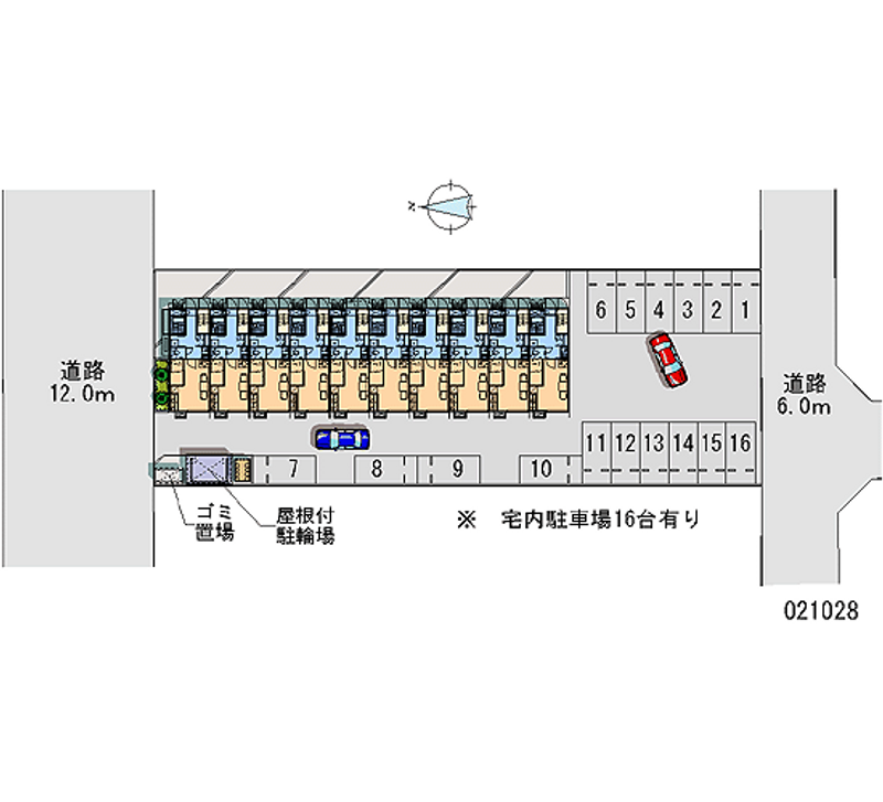 21028 Monthly parking lot