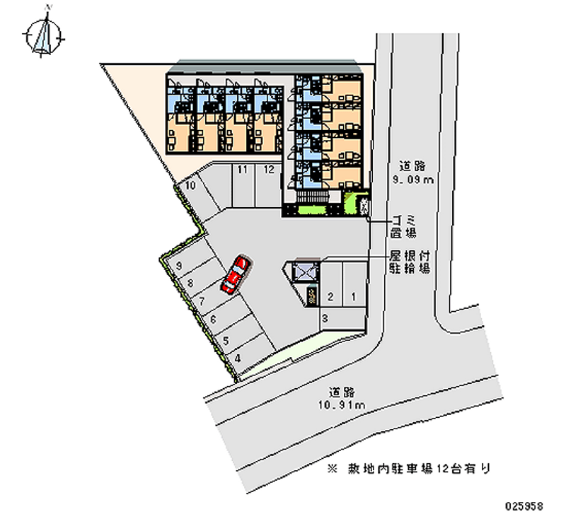 25958 Monthly parking lot