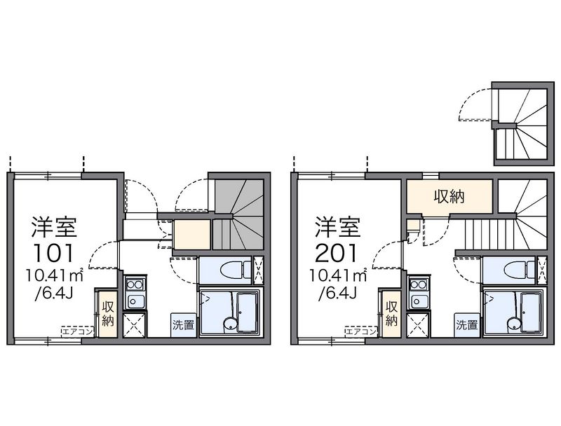 レオネクストチェリーブロッサム 間取図