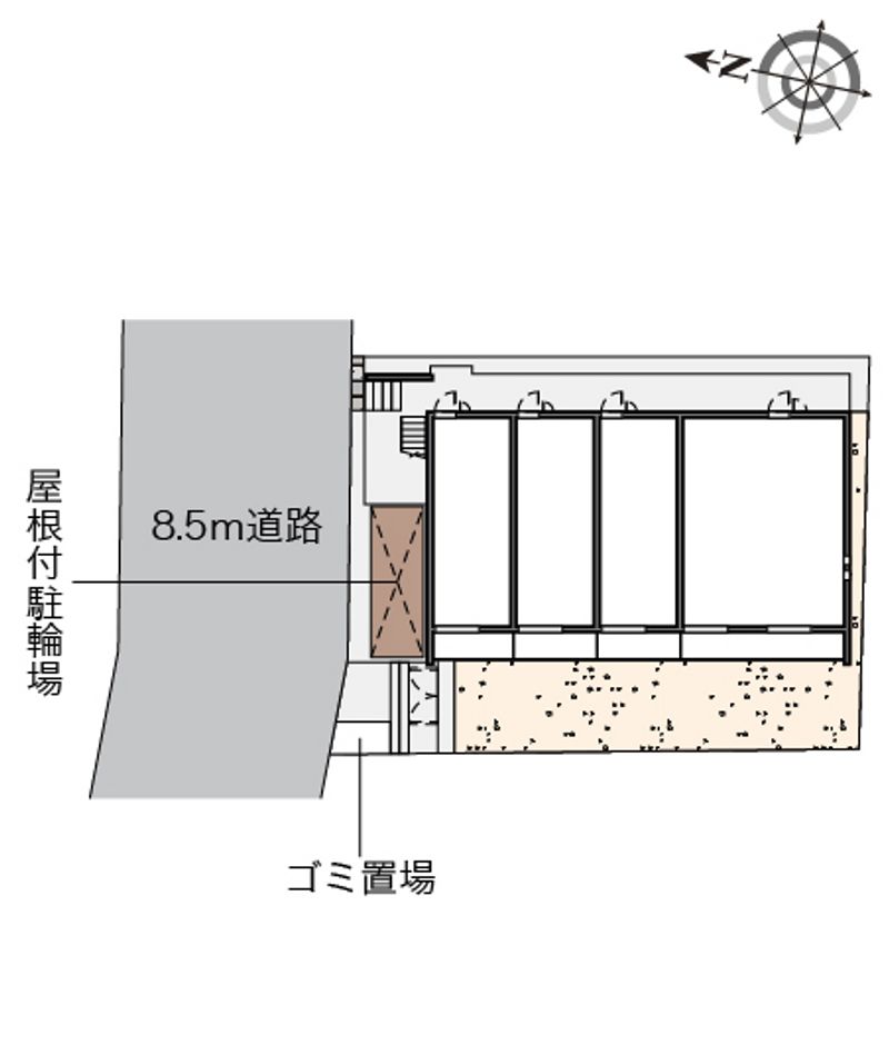 クレイノＮＳⅡ 配置図