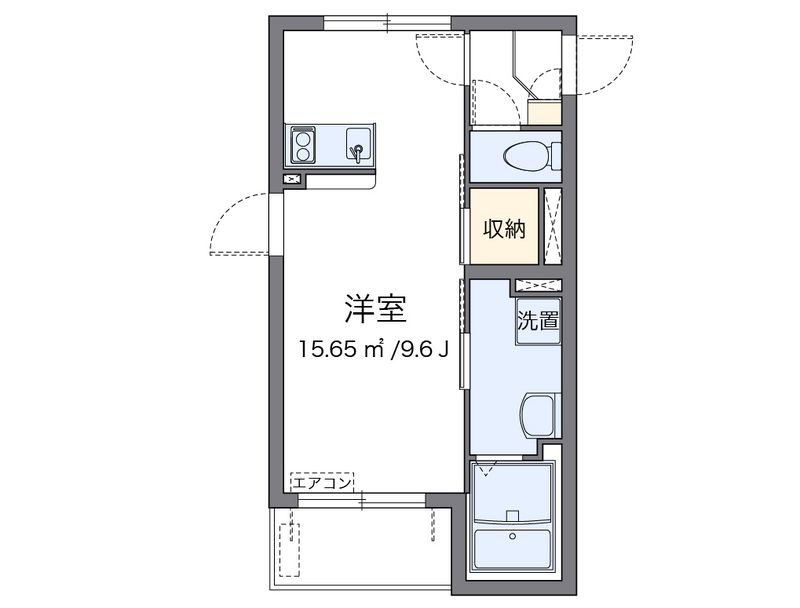 クレイノサンサーラ２ 間取図