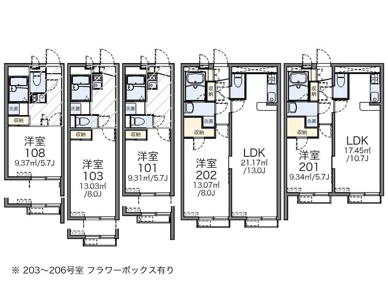 レオパレス南馬込ＥＴ 間取図