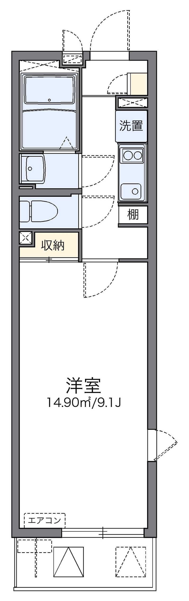 レオネクストトキワ 間取り