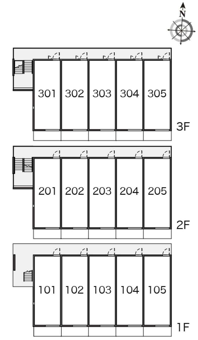 レオネクストベンチマーク祇園 間取配置図