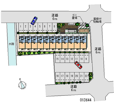 13644 Monthly parking lot