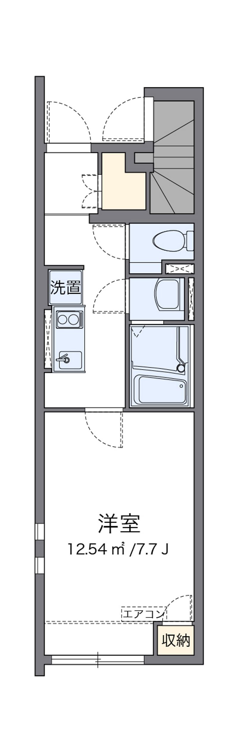 クレイノ塩津 間取り