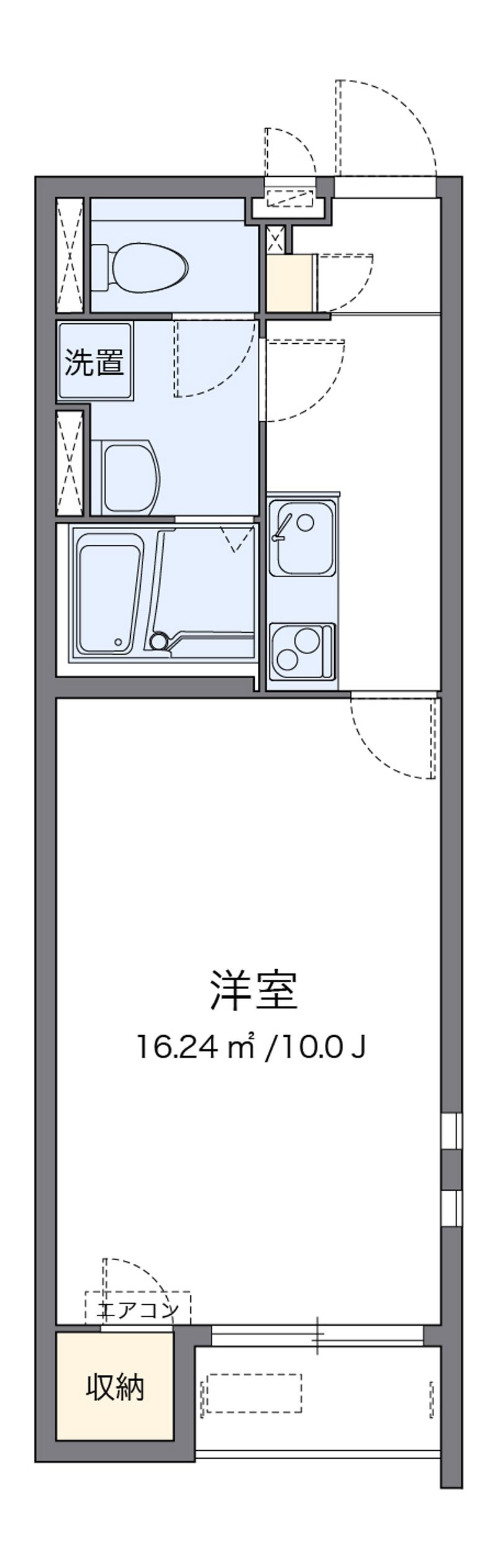 クレイノ行事 間取図