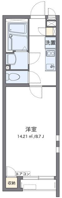 クレイノアムールⅢ 間取り図