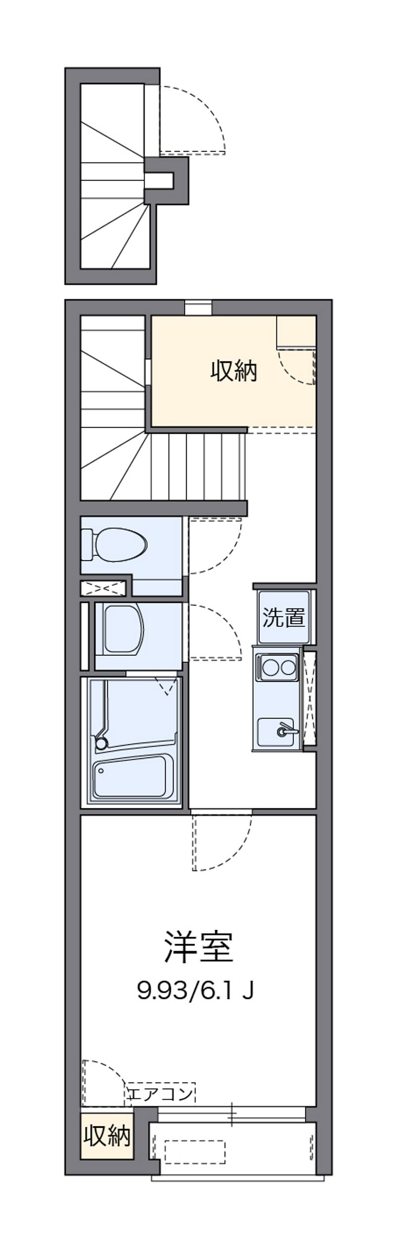 レオネクストエスポワールⅡ 間取図