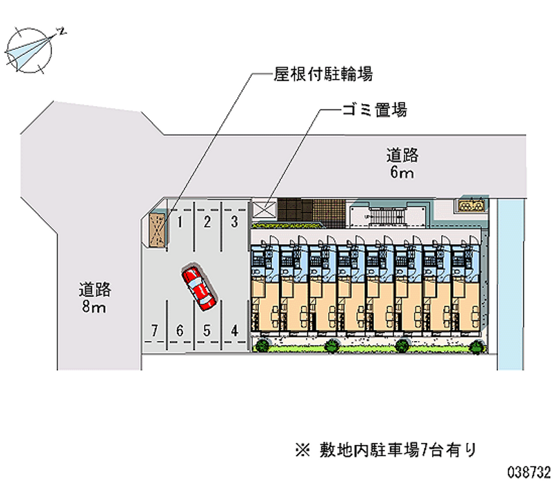 38732月租停车场