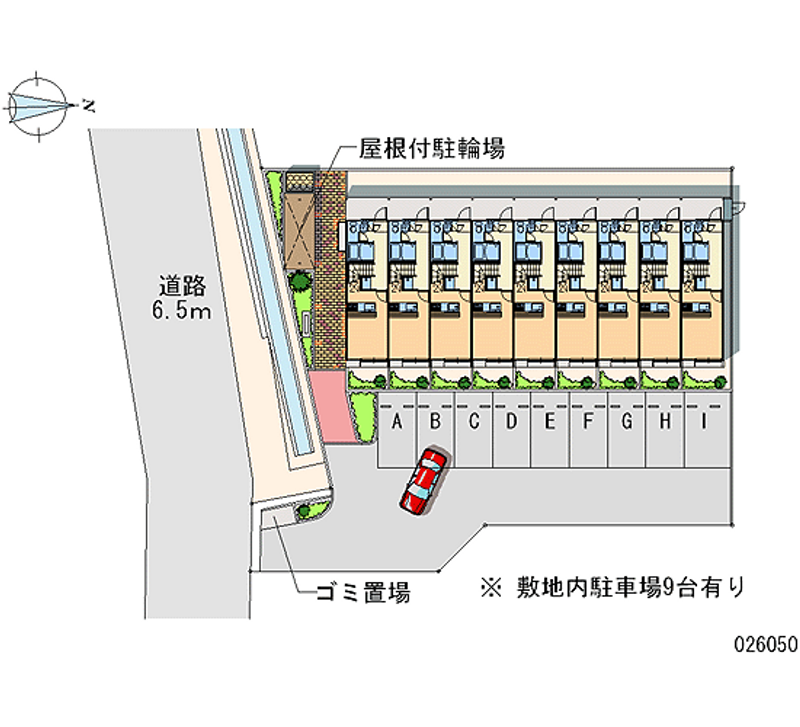 26050 Monthly parking lot