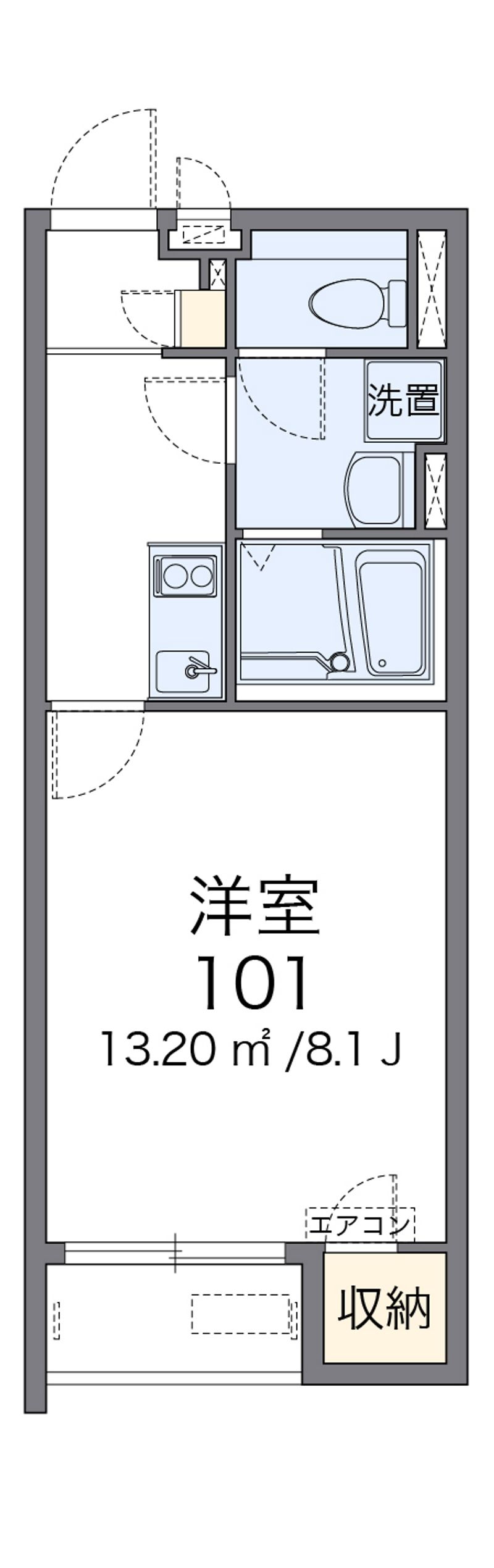 クレイノプルミエール 間取図