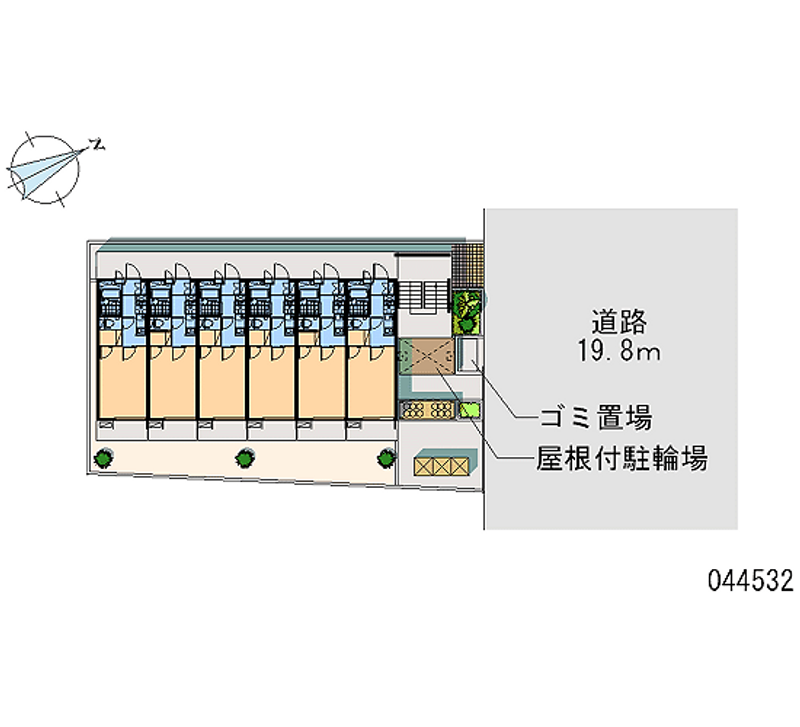 レオパレスボンエルフ豊橋 区画図