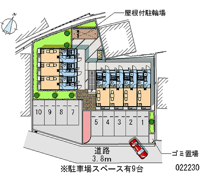 22230月租停車場